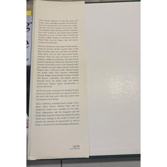 Knitting Wildlife Pattern Book By Ruth Herring & Karen Manners Handcover - Picture 12 of 13